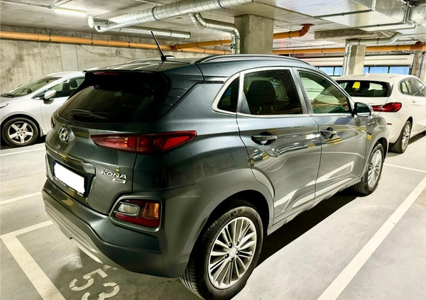 Hyundai Kona cena 69999 przebieg: 130000, rok produkcji 2018 z Poznań małe 596